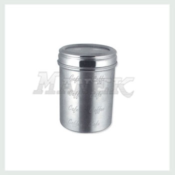 See Through Coffee Canister, Stainless Steel  See Through Coffee Canister, Kitchen See Through Coffee Canister