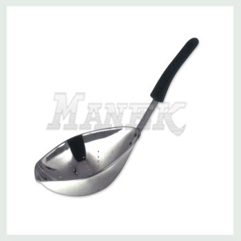 Scoop Colander, Stainless Steel Colander, Scoop Colander with Bakelite Handle