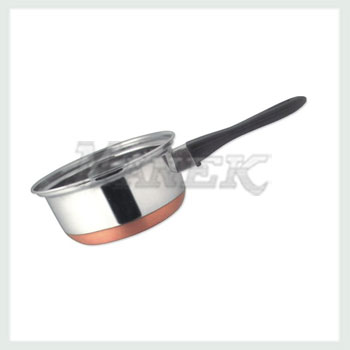 Copper Bottom Sauce Pan, Stainelss Steel Sauce Pan with Copper Bottom, Sauce Pan
