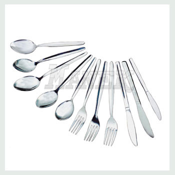 Spoons, Stainless Steel Spoons, Table Spoon, Tea Spoon, Soup Spoon, Desert Spoon, Child Spoon, Table Fork, Dessert Fork, Child Fork, Table Knife, Dessert Knife, Child Knife