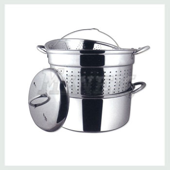 Steamer Set, Steel Steamer Set, Stainless Steel Steamer Set, Steamer and Stock Pot