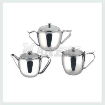 Elegant Tea Set, Steel Tea Set, Stainless Steel Tea Set, Stainless Steel Elegant Tea Set