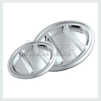 Oval Compartment Tray 