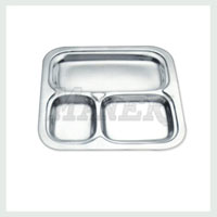 Square Compartment Tray