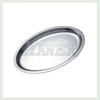 Oval Tray W / Rim